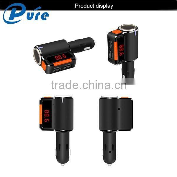 Mini Bluetooth Car Adapter FM Radio Broadcast Transmitter FM Fashion Design Hands-free Smartphone Device Cheap