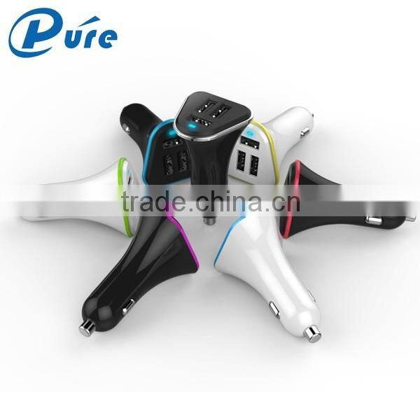 5.0V/5.2A Output Charger Quick USB Phone Charger ABS+PC Fire-proof Car Charger