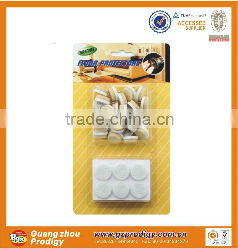 plastic nail glide felt and nail on felt pads