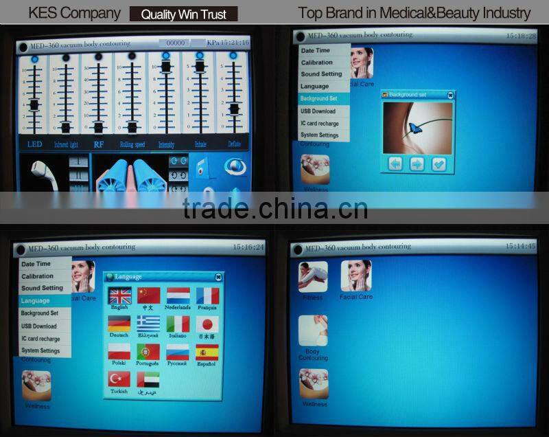 cellulite reduction spa slimming machine