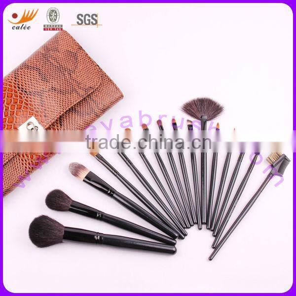 16pcs Beauty Professional makeup brush set with container