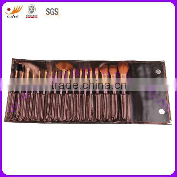 Popular 18pcs Makeup Brush Set with Wooden Handle