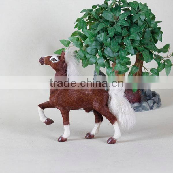 Soft plush giant size japanese bicycle unstuffed horse garden ornaments