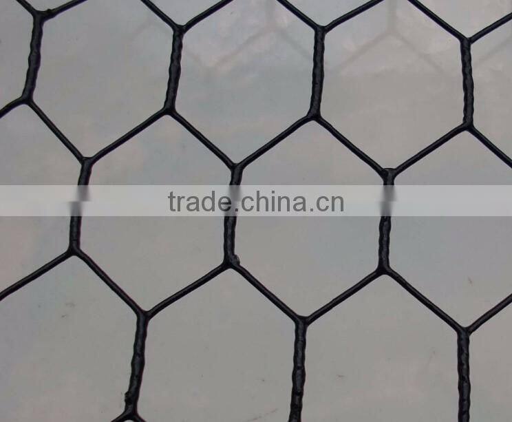 PVC coated hexagonal chicken wire mesh netting