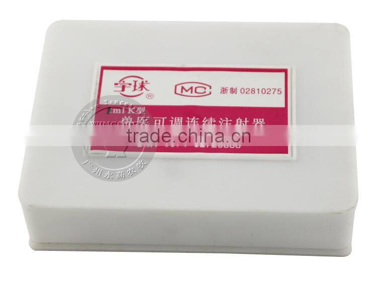 Plastic syringe 1ml automatic syringe veterinary injection syringe