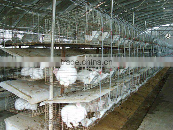 Industrial Mother And Baby Rabbit Cage