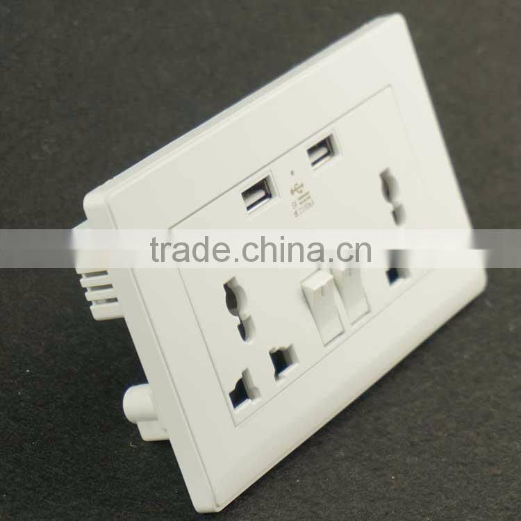electric usb sockets and switches with wall switch socket