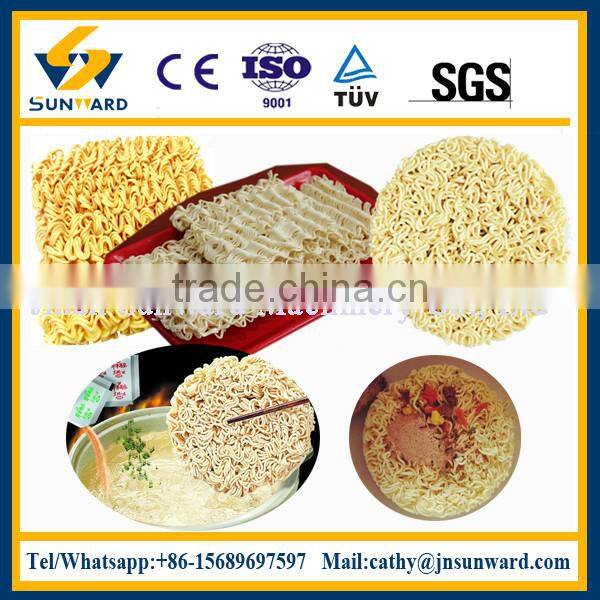 New design instant noodle making machinery / insatnt noodle food making machine