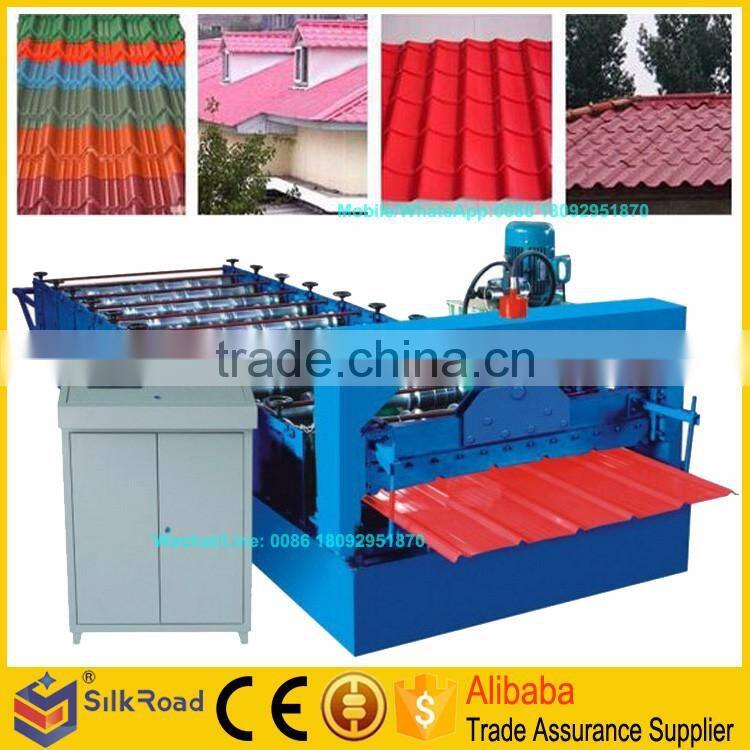 Factory Supply stainless steel tile forming machine