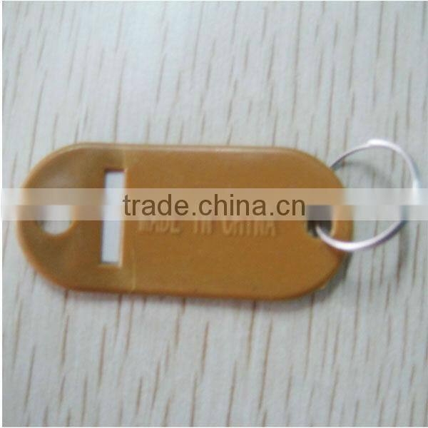 Plastic Hanging key ring label