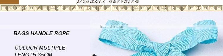 Handbag Hangtag Drawsring bags handle rope