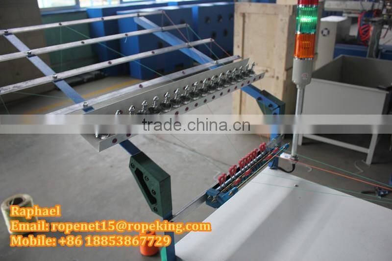 Two machine heads Automatic Bobbin Winder Machine for Rope Braiding Machines
