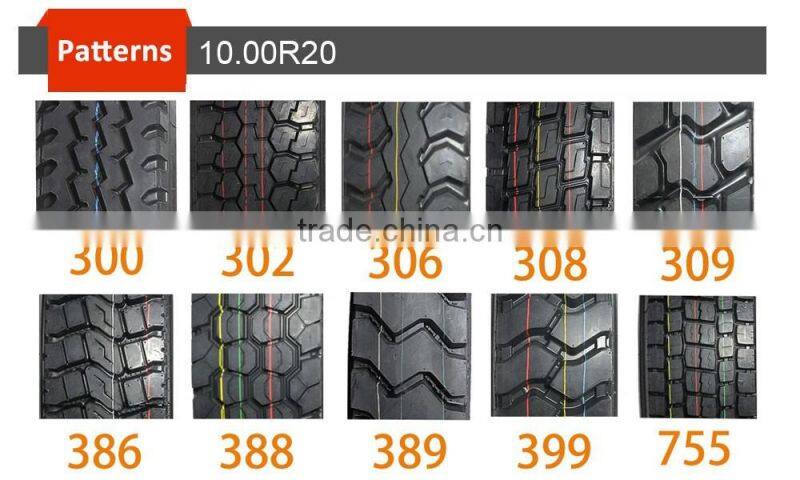 Brand radial truck tire 1000r20 1100r20 with ECE REACH LABEL
