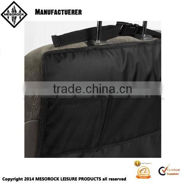 Kick Mats Back Seat Protector w/Storage Organizer Pocket- 2 Pack