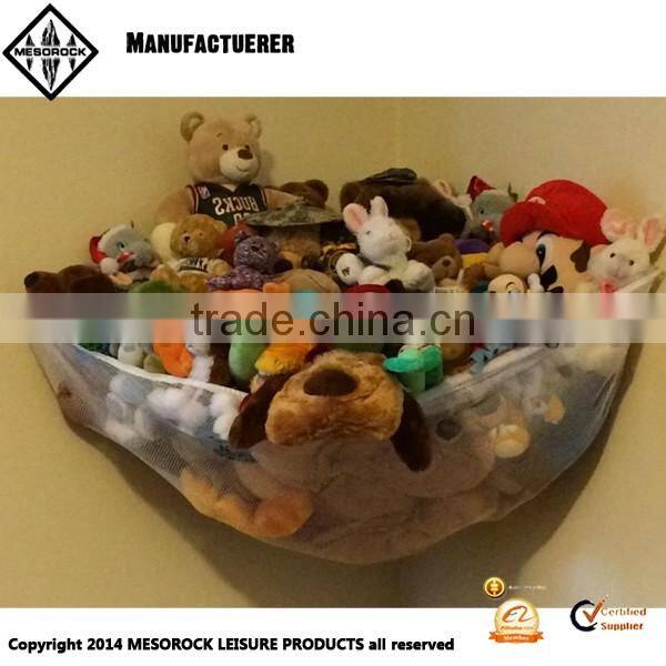 New arrival wholesale polyester net organizer storage toy hammock