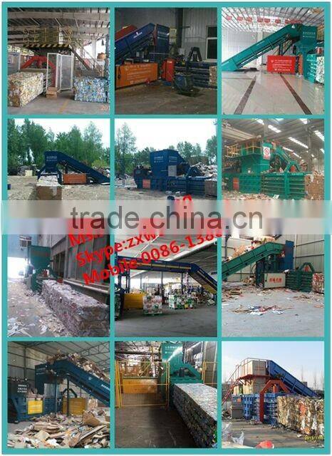 Automatic hyraulic scrap plastic baler/ PET bottle baler/ Plastic film baler