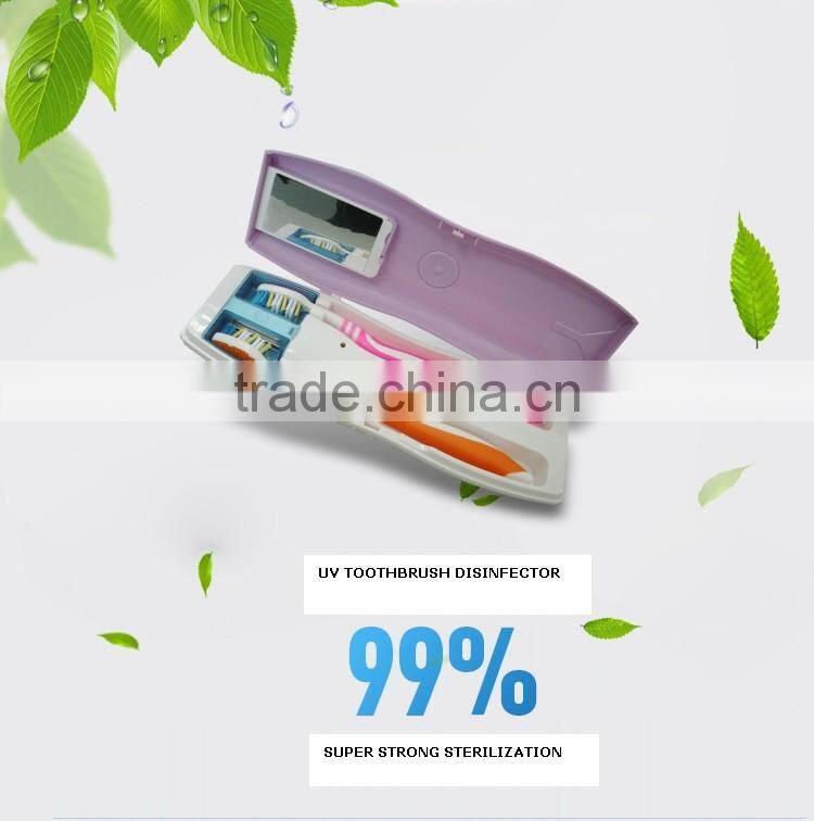 UV toothbrush disinfector