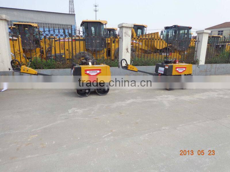 Popular Selling 325KG Walk Behind Road Roller RS600 Single Drum Steel Roller