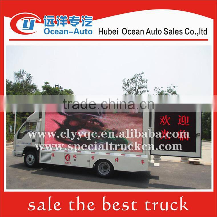 Foton Brand! 4x2 small led advertising truck