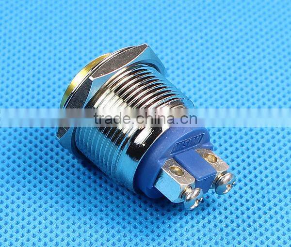 19mm momentary metal push button switch