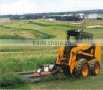 Grass cutter for skid steer loader