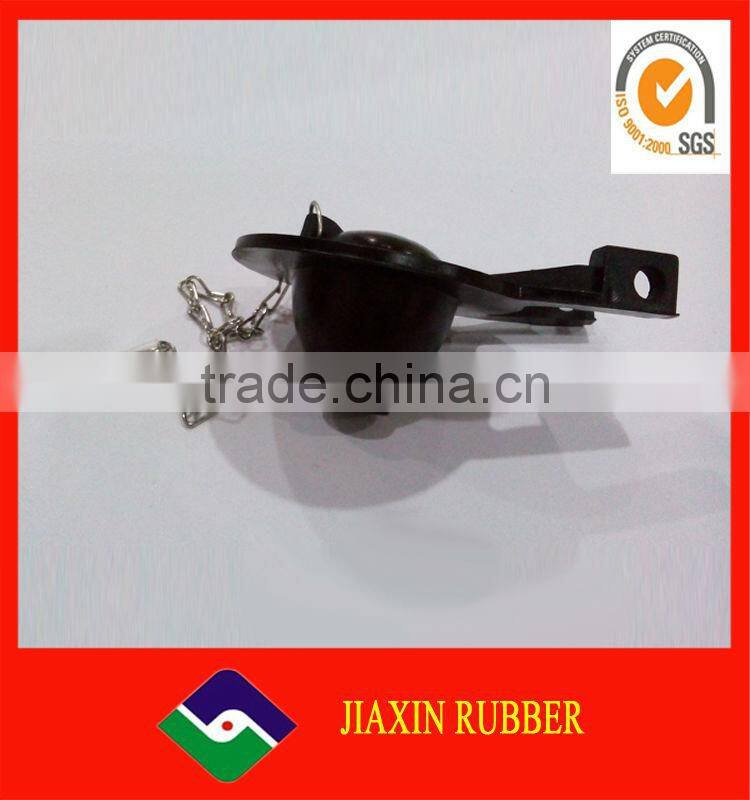 Rubber flapper flush valve With Adjustable Chain For toilet tank flush