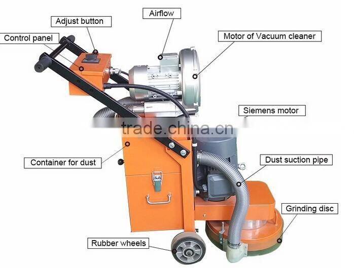 High Quality Floor Grinding Machine Dry Concrete Floor Polishing Machine