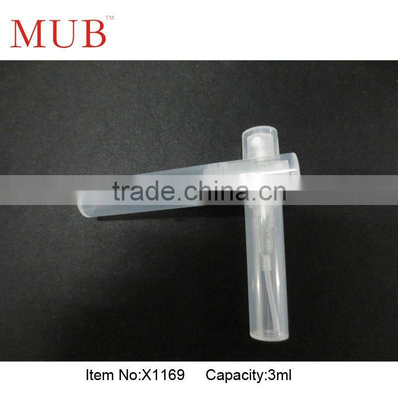 2ml 3ml Hot Sale Cosmetic Spray Plastic Bottle Packaging