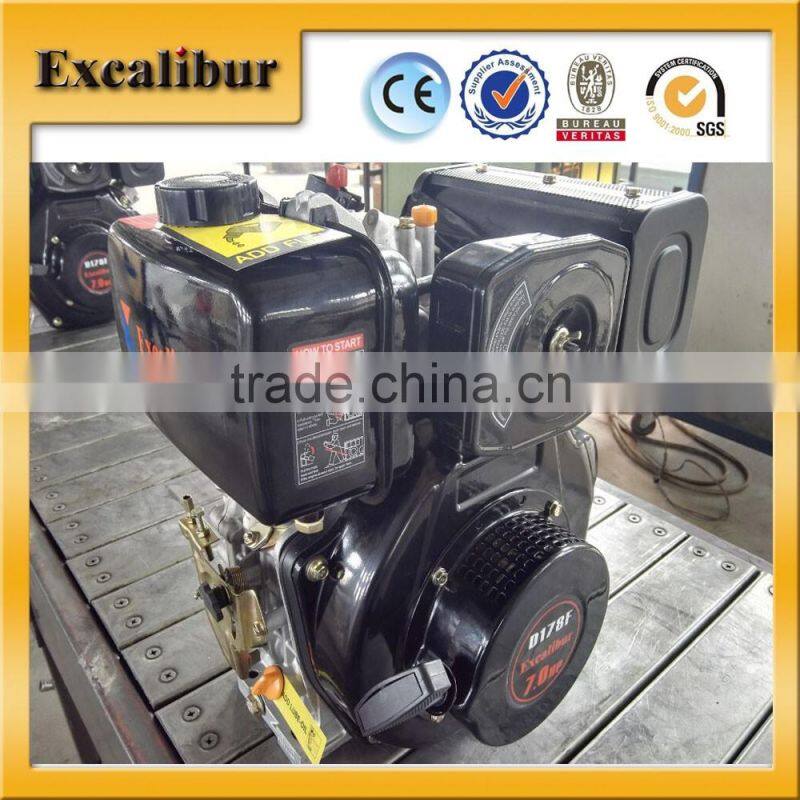 Excalibur China small Air Cooled 186FA Diesel Engine