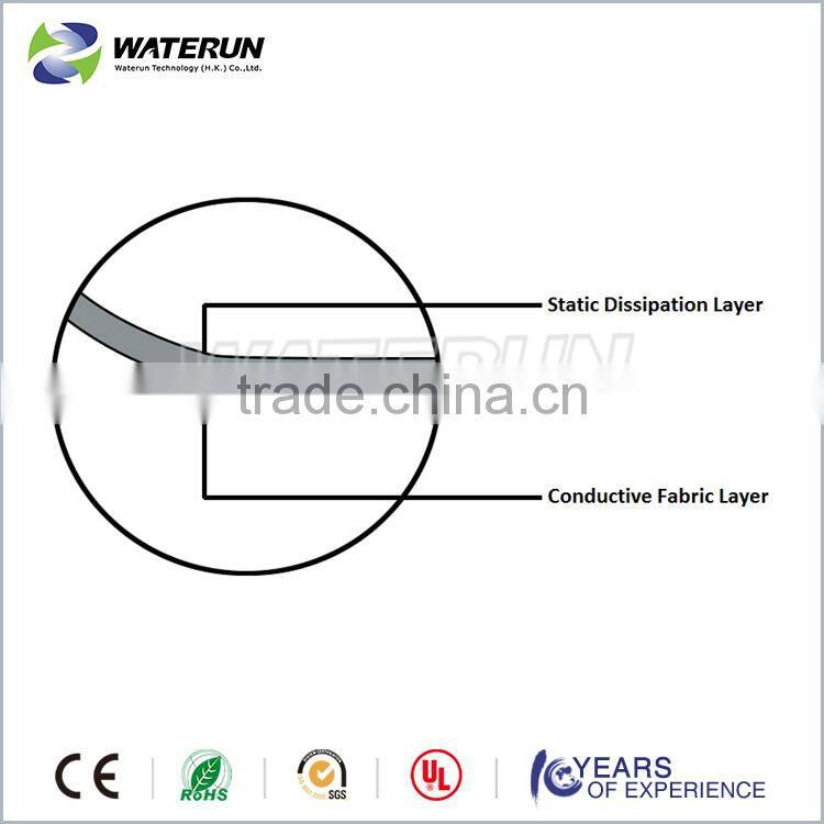 New! 3-layers ESD Anti-slip Table Mat Gray Color Textured Anti-static Mat