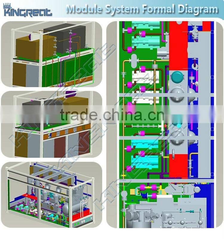 Module Type Refinery Machine for Power Plant