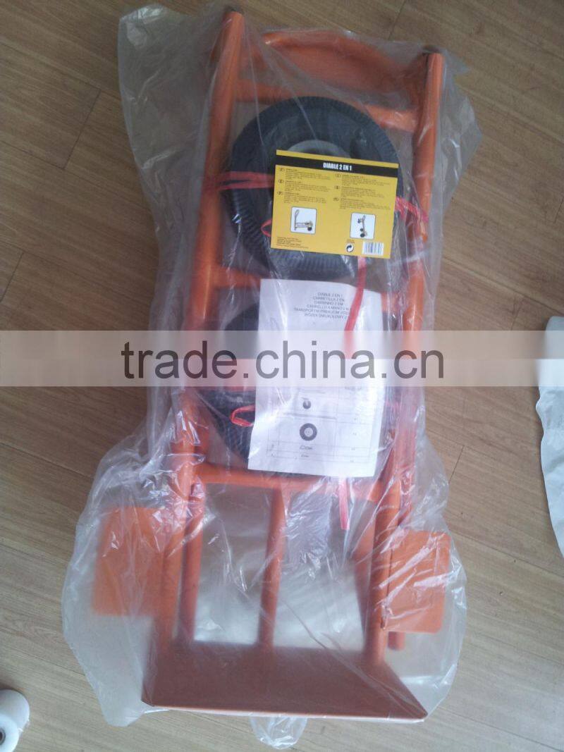 square frame enlarge size hand trolley
