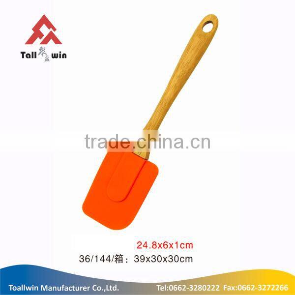 Heat resistant silicone kitchen utensils,baking spatulas