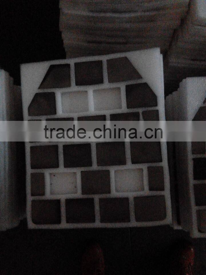 suqare boron carbide plate for tactical use 100*100*R400