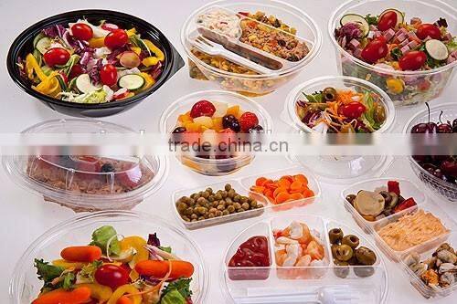 disposable blister plastic takeaway takeout hot food delivery containers