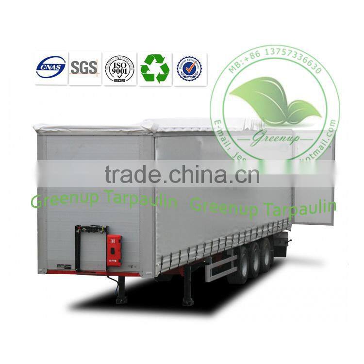 Custom UV Protection PVC Tarpaulin Semi-Trailer Tarp Curtains