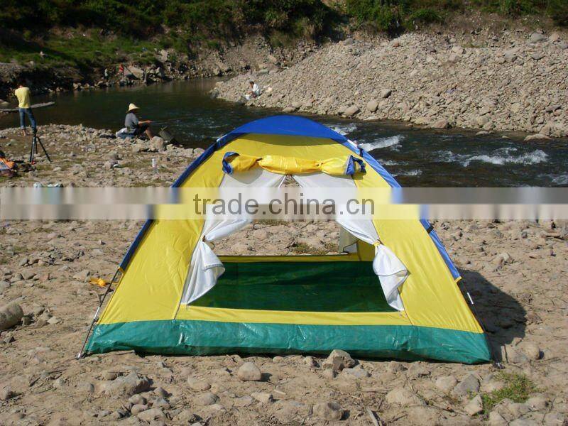 3-4 person waterproof camping tent folding tent