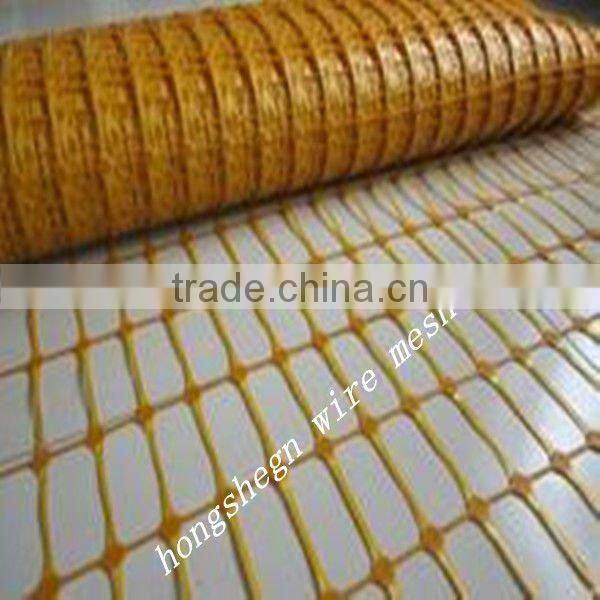 2015 best price Orange plastic safety fence