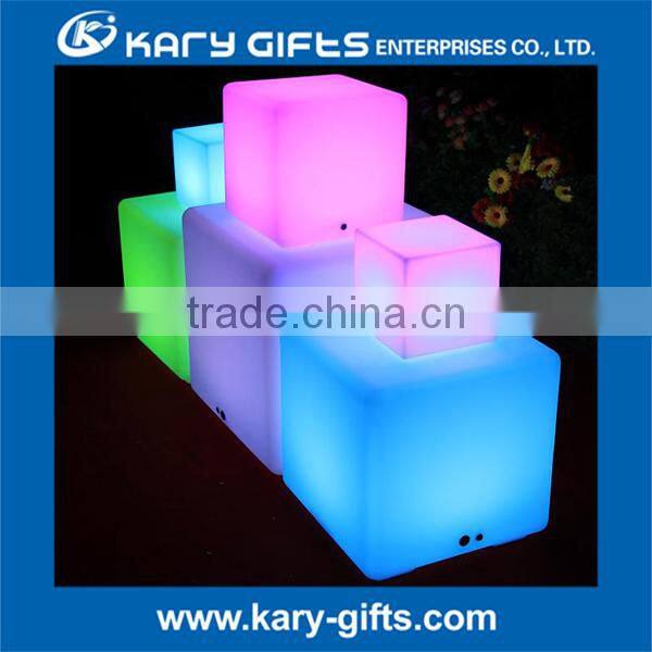 Bar furniture Cube LED Night Light table garden led cube light