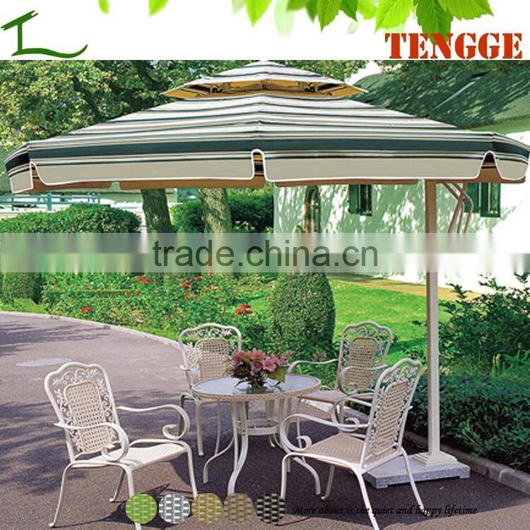 Big waterproof garden umbrella