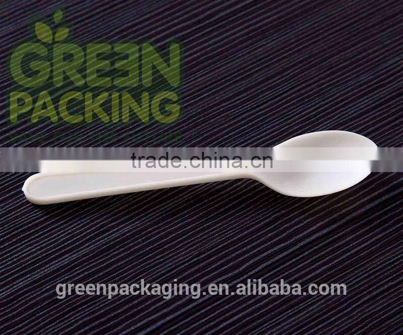 Corn starch original color plastic cutlery