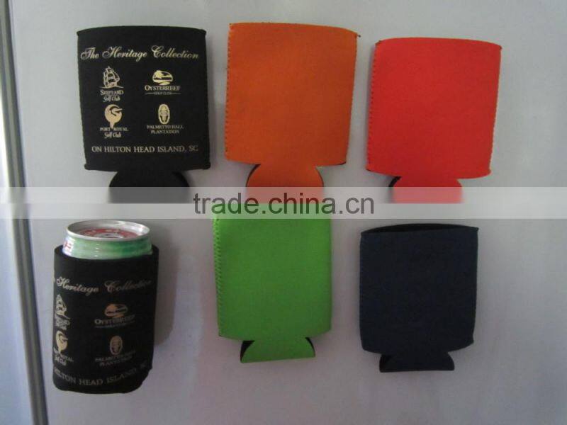 Custom Foldable Neoprene Magnetic Bottle Sleeve