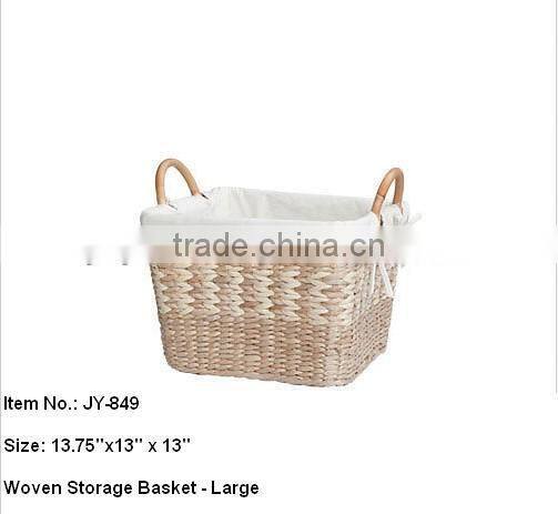 Water Hyacinth decorative wicker baskets for baby