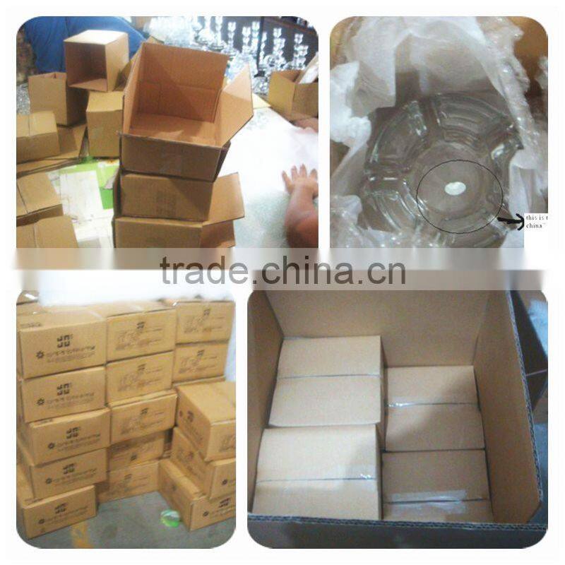 Glassware glass glass candle holder insert