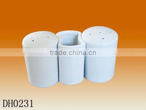 wholesale 3pcs porcelain salt and pepper shaker , salt and pepper shaker wholesale