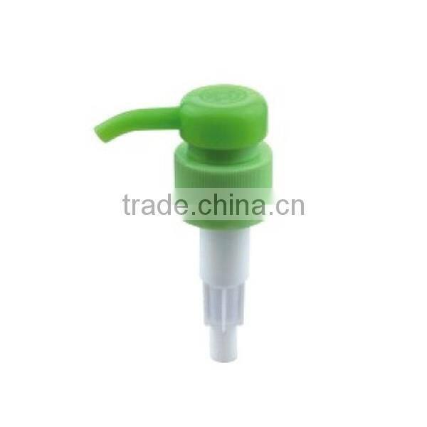 Green plastic screw 33/415 lotion pump