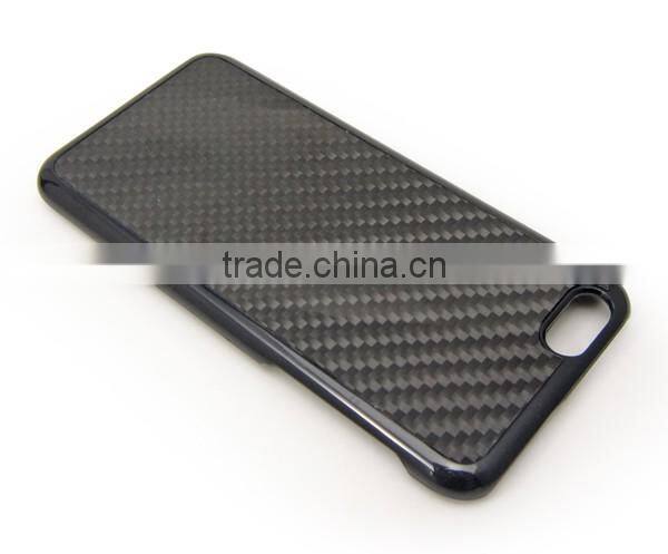 100% Carbon Fiber Mobile Phone Shell , PC Genuine Carbon Fiber Case For iPhone 6 6S