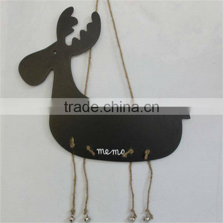 wholesale in stock anmial chalkboard blackboard roap hotel decor message board writing board decorative memo board elk bord