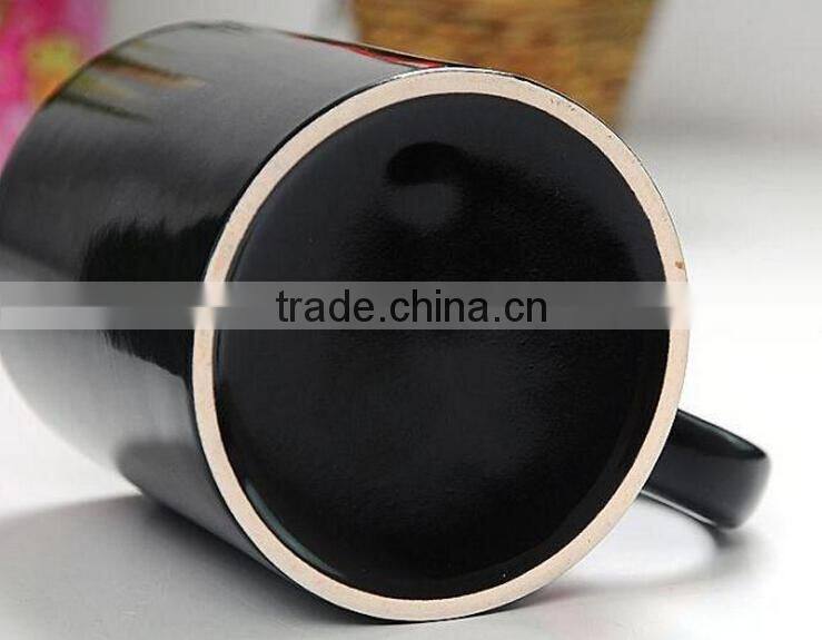 funny image printed sublimation changing mug,color changing mug
