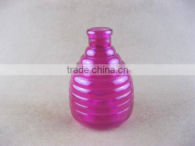 hanging colorful glass bee catcher/glass wasp trap